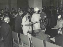 Swearing in Ceremony of Smt. Indira Gandhi as Prime Minister of India, Rashtrapati Bhavan