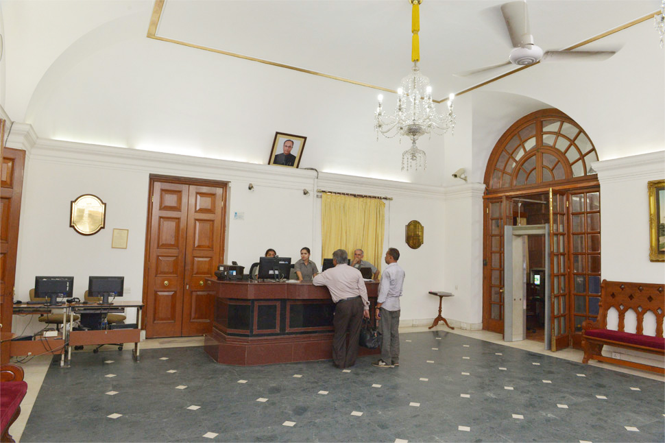 Reception of Rashtrapati Bhavan