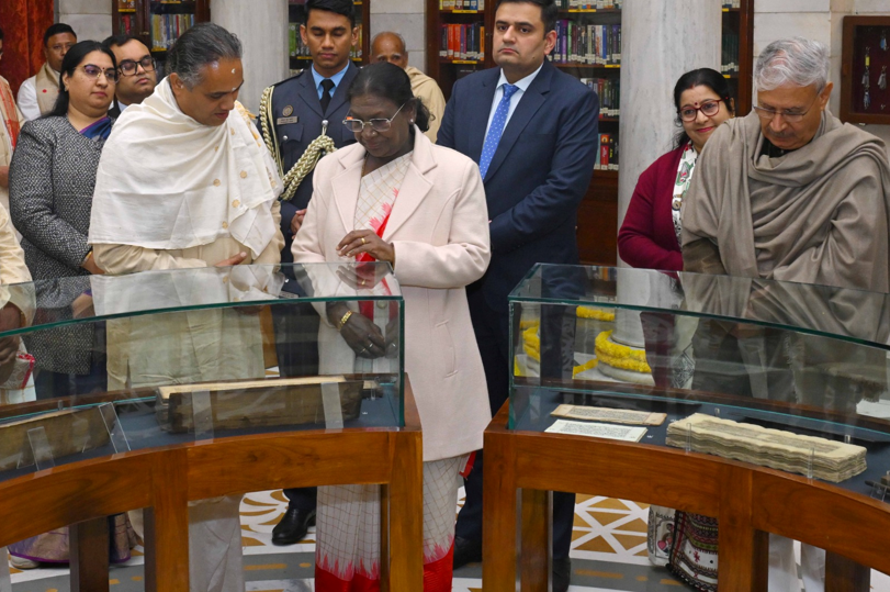 Some other photographs of inaugural ceremony of Granth Kutir