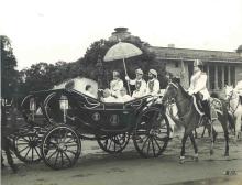 President V.V. Giri in State Drive to Parliament House