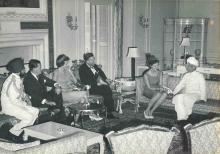 President Dr. Radhakrishnan with Princess Margrethe of Denmark